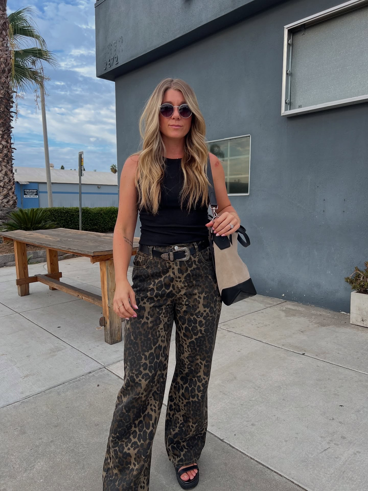 From Sunday service to mom life on Monday- this @aimeekestenberg tote carries it all! And the suede is just dreamy 🖤 #LTKKestenberg