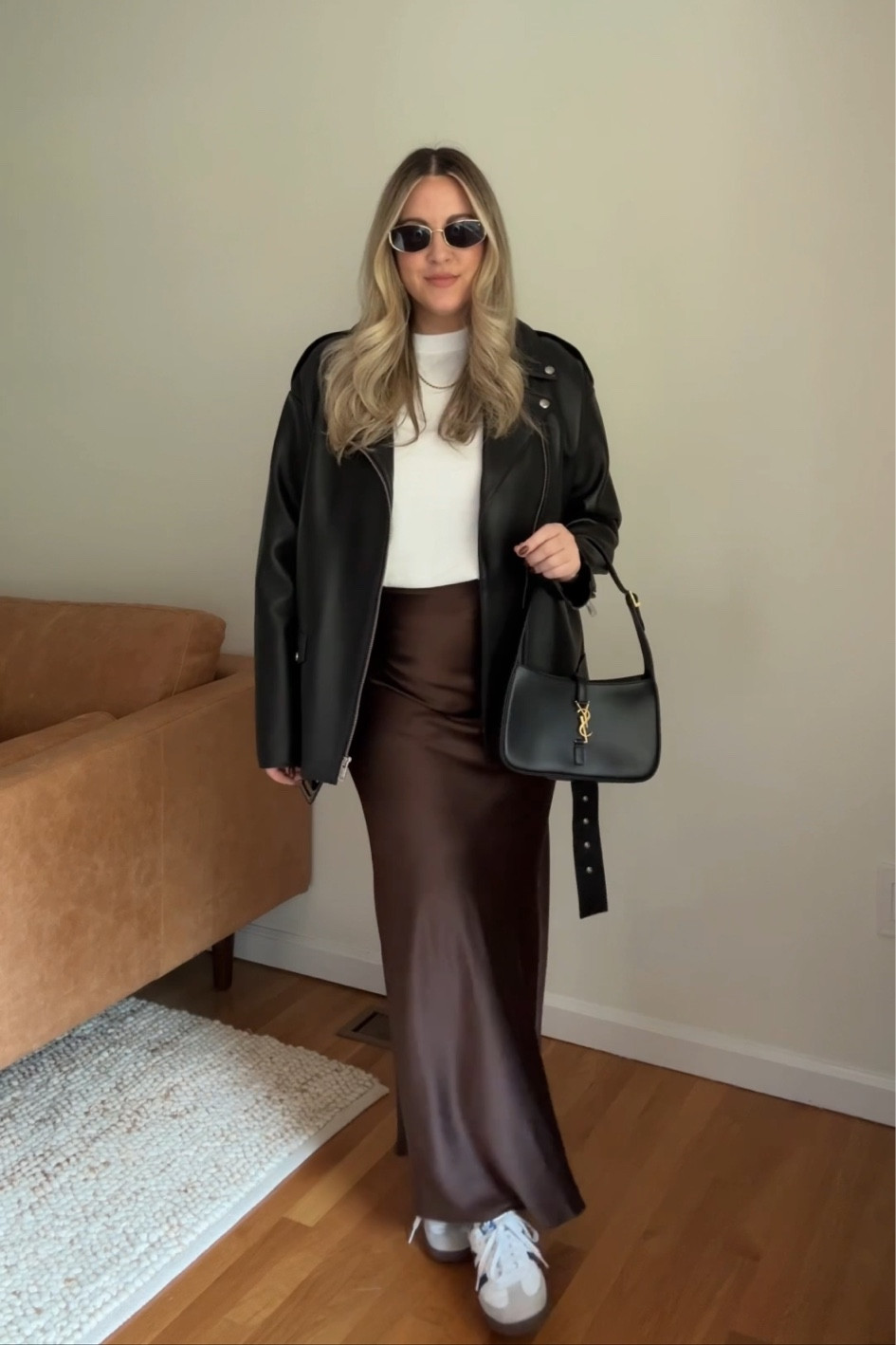 Satin skirt outfit 〰️ fall capsule, fall capsule wardrobe 2024, satin midi skirt, satin maxi skirt, fall outfit ideas, early fall outfits, fall workwear outfit, workwear outfit ideas

#LTKSeasonal #LTKStyleTip