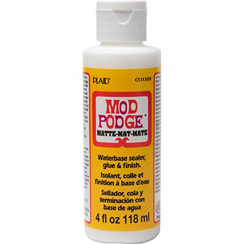 Mod Podge CS11305 Waterbase Sealer, Glue & Decoupage Finish, 4 oz, Matte- (Pack of 24) | Amazon (US)