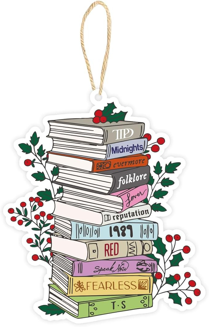 Funny Christmas Ornament, Holiday Tree Ornaments for Fans, Music Lover Gifts for Women, Christmas... | Amazon (US)