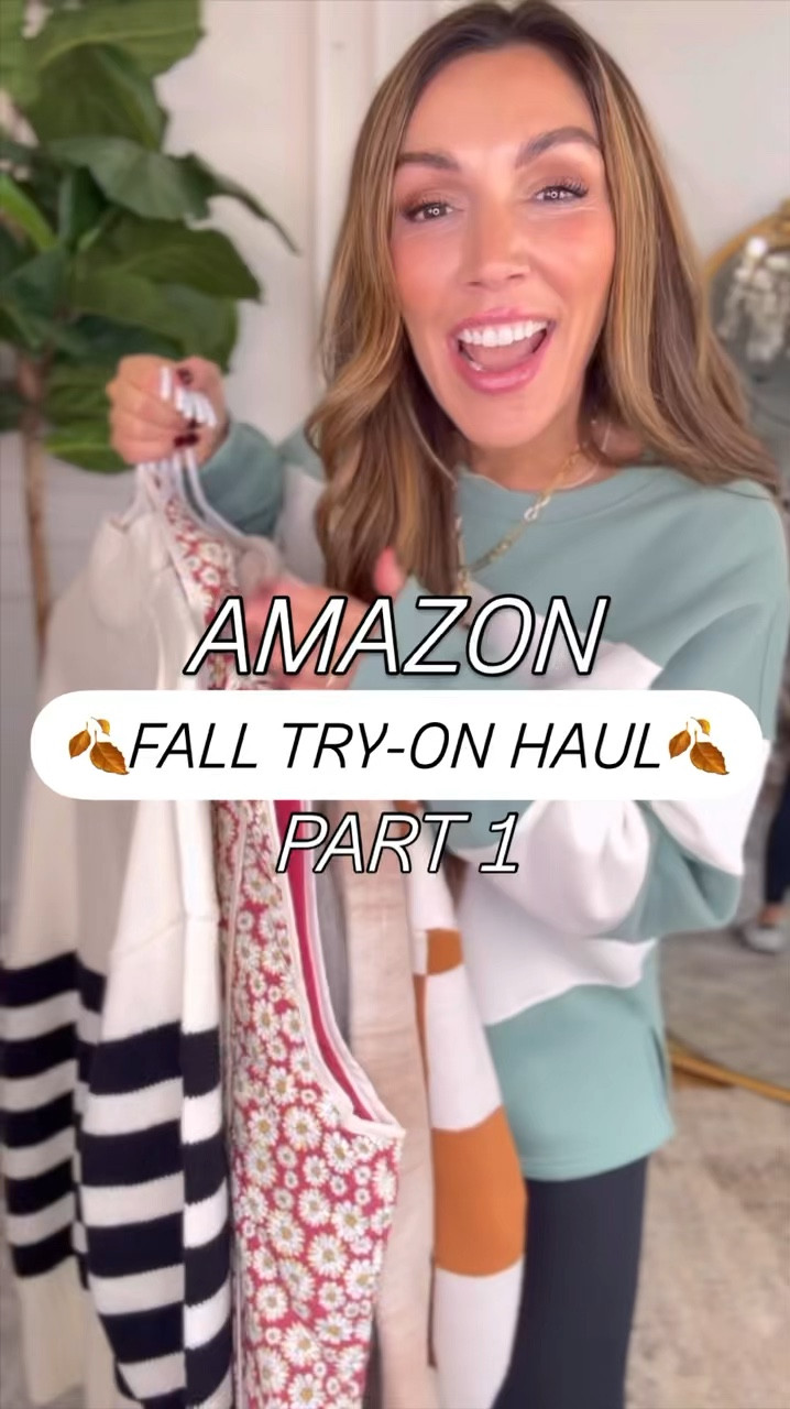 Amazon fall try on Hall wearing size medium in everything! #amazonfashion #fallhaul

#LTKBeauty #LTKStyleTip #LTKSeasonal