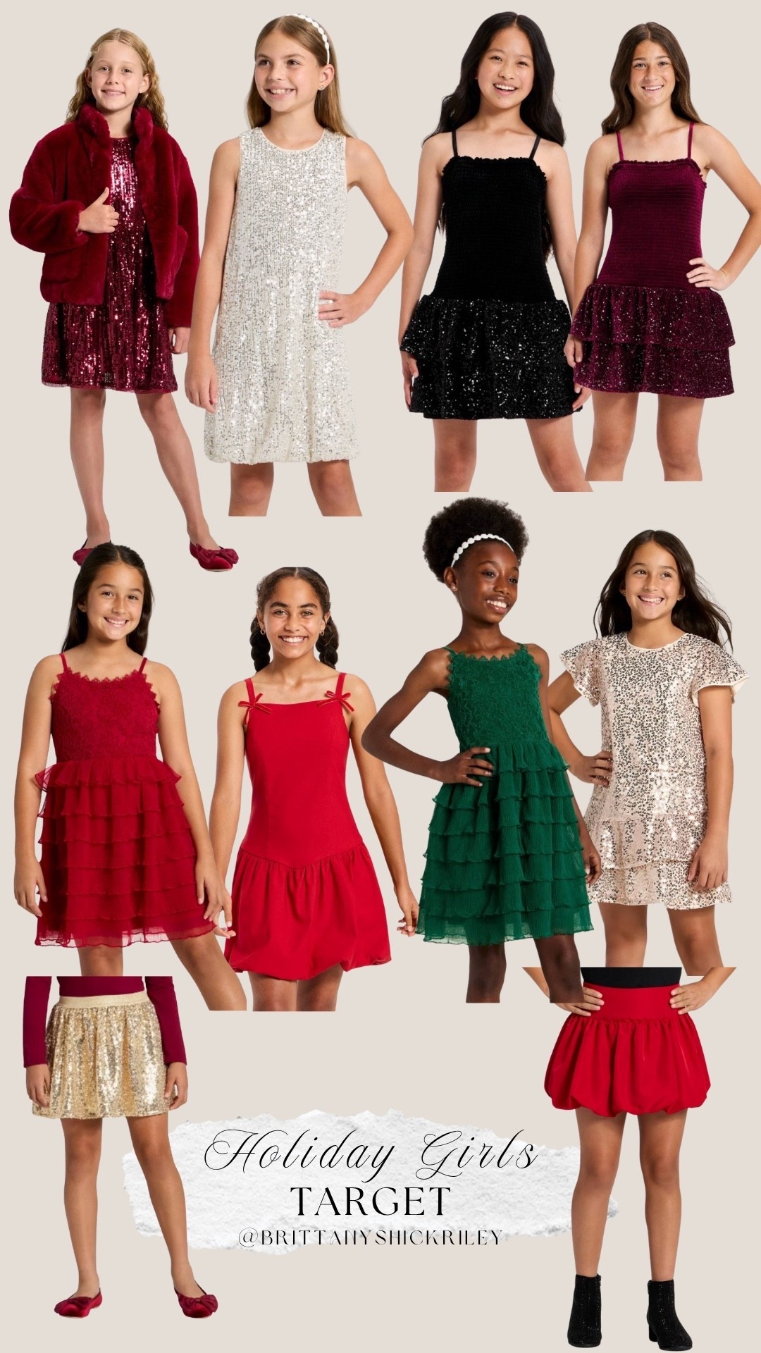 Girls Holiday dress Holiday party Red dress Gold dress  Green dress Gold skirt Red skirt Black dress Target sequin bows plaid metallic 

#LTKKids #LTKHoliday #LTKStyleTip