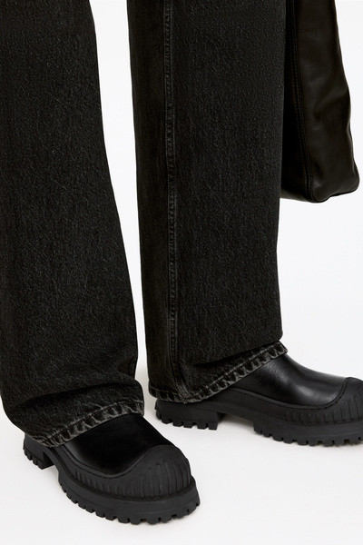 Chunky Leather Ankle Boots – Black – Women – ARKET GB | Arket UK