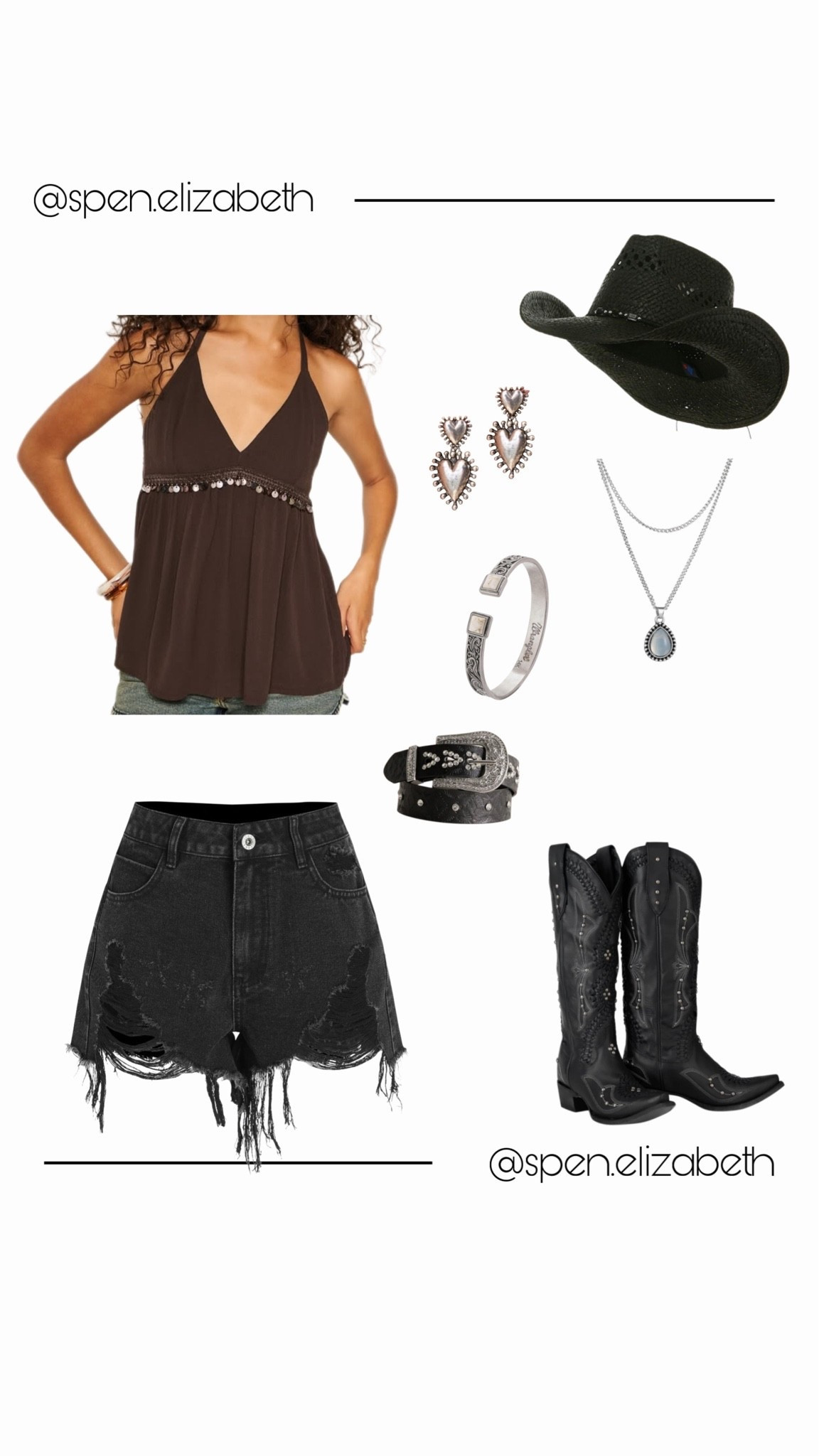 country concert outfit inspo!!