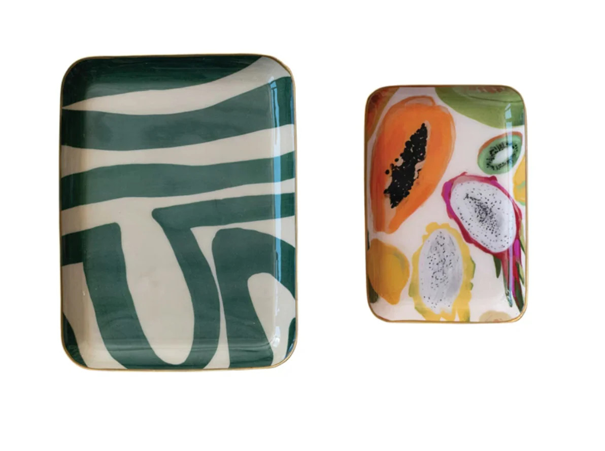 Enameled Metal Trays | House of Blum