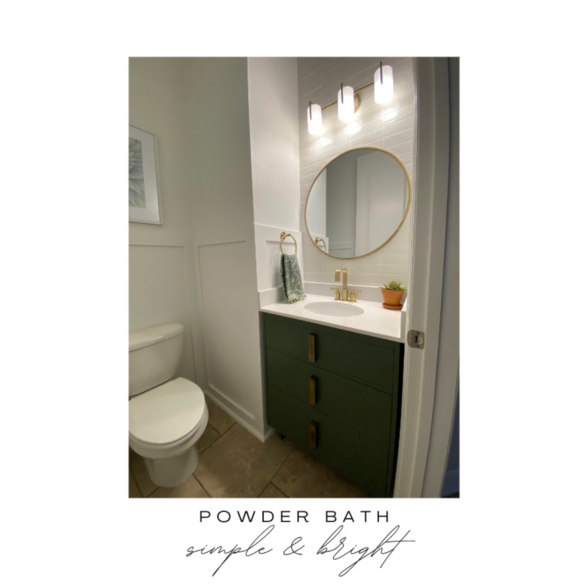 Powder bath refresh 

#LTKhome