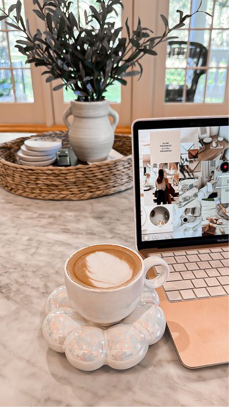 Amazon home finds
Breville espresso maker 
Cloud coffee mug
Etsy apple laptop cover 
Walmart wicker tray 
Etsy marble custom coasters 
Target pot & plant 

#target #walmart #amazon #homedecor #laurabeverlin

#LTKsalealert #LTKunder50 #LTKhome