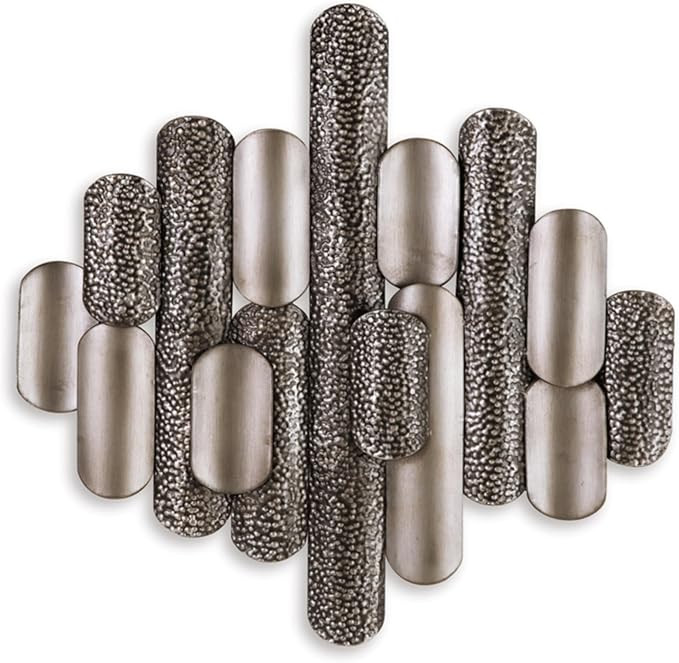 Signature Design by Ashley Laddwick Modern Metal Geometric Wall Sculpture, Gold & Black | Amazon (US)