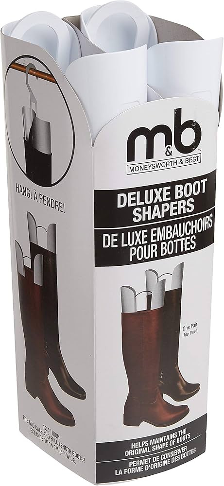 Moneysworth and Best Deluxe Boot Shaper with Hanger | Amazon (CA)
