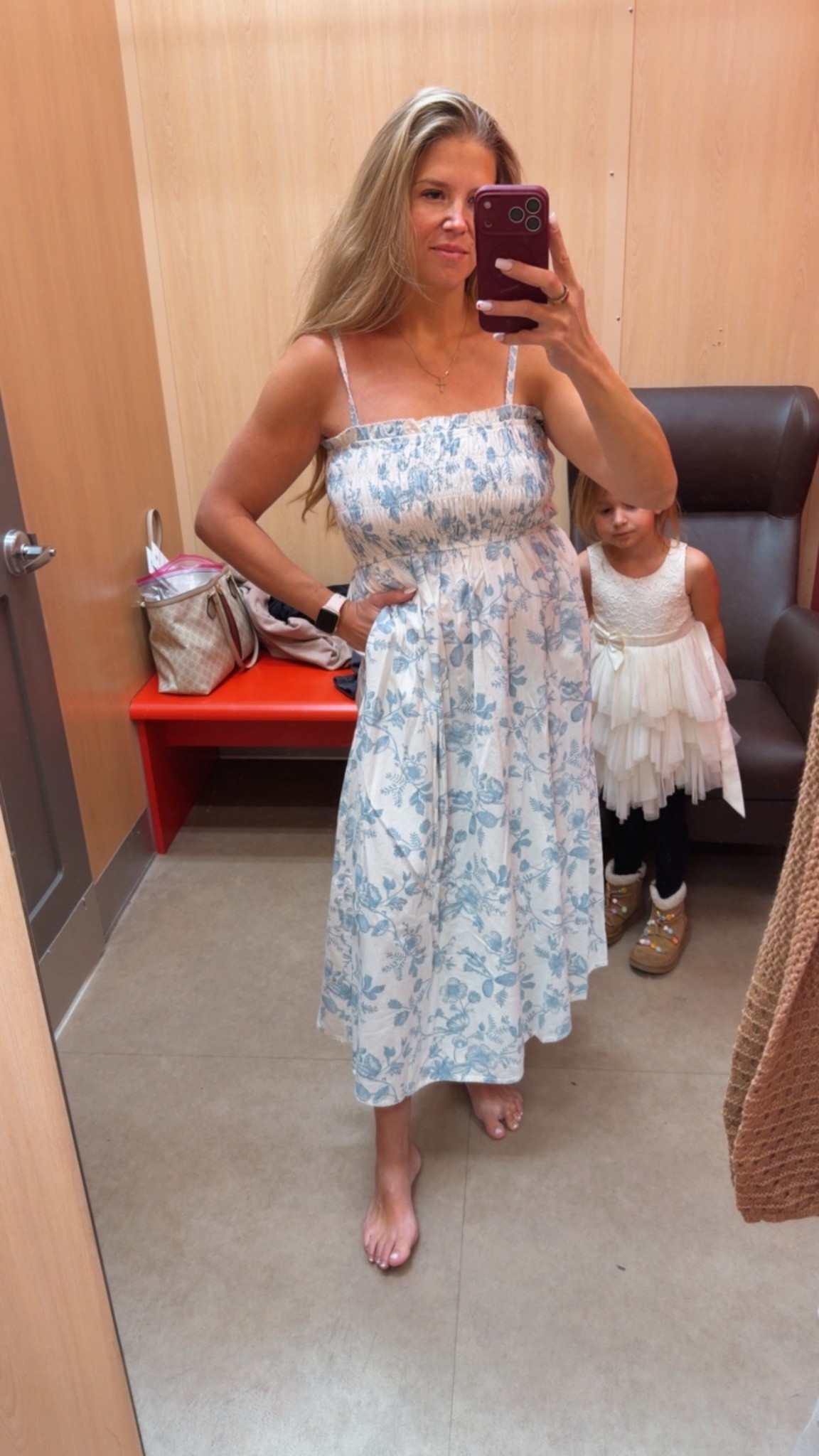 I can’t find an exact link for this dress online but it’s by universal threads and it was next to the dress I’m going to link. So hoping that maybe it’s just out of stock online and they will bring it back for you guys bc it’s soooo cute and I love that it has pockets! And it’s soooo comfortable too!!!! 

#target #springdress #targetstyle 

#LTKootd #LTKdayinmylife #LTKTall