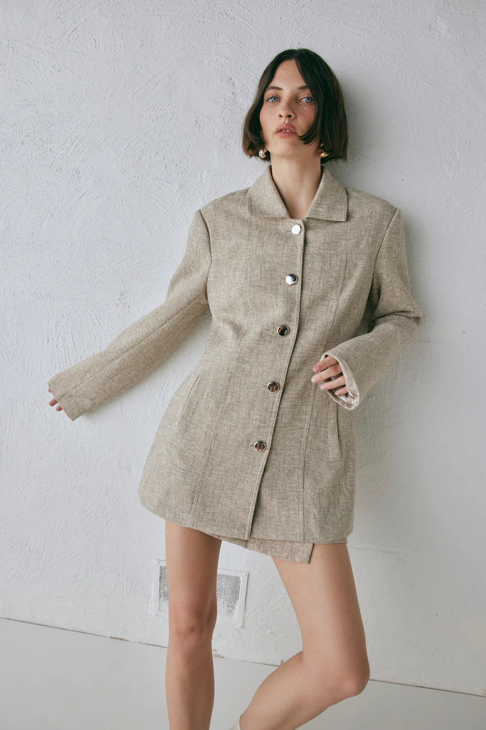 Esti Jacket Wheat | VRG Grl