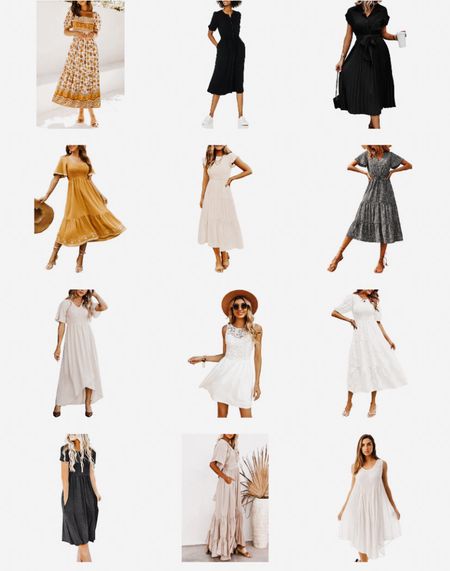 modest dresses found on amazon ✨ 
linking for you along with cute shoes ✨ 
Dress 
Modest Style 
Vacation Outfit 
Wedding Guest Dress 
Wedding Guest Outfit 

#LTKSeasonal #LTKtravel #LTKunder50