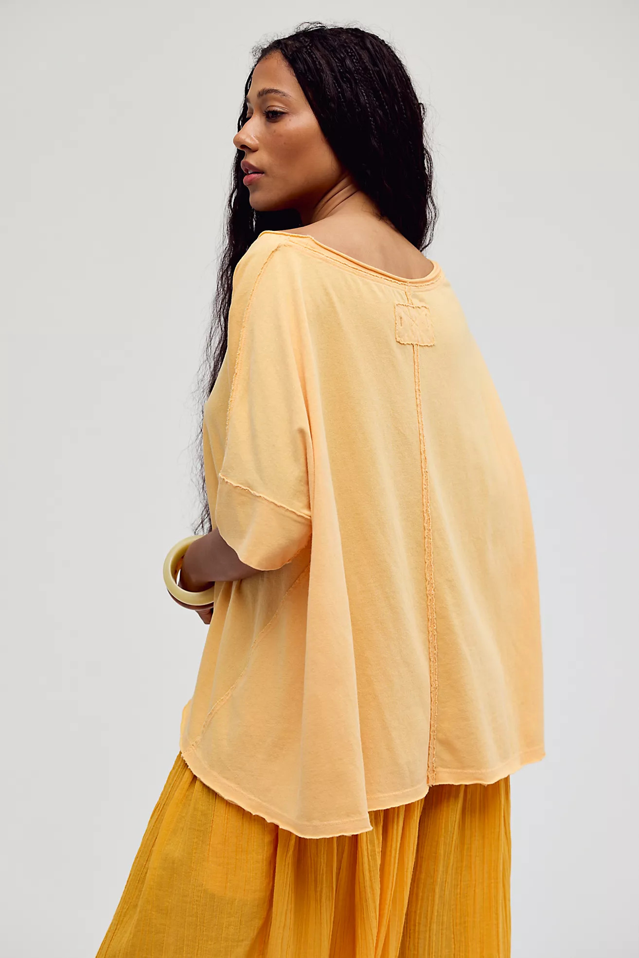 We The Free Rex Oversized Cotton Tee | Free People (Global - UK&FR Excluded)