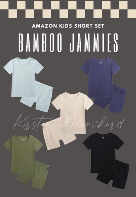 Kids solid colored bamboo pajama short sets for summer


#LTKFamily #LTKKids #LTKFindsUnder50
