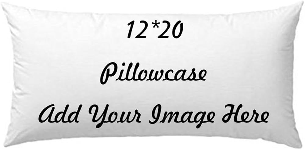 Shop&Three Custom Design Photos or Text Outdoor/Indoor Throw Pillowcase, Personalized Pet Photo P... | Amazon (US)