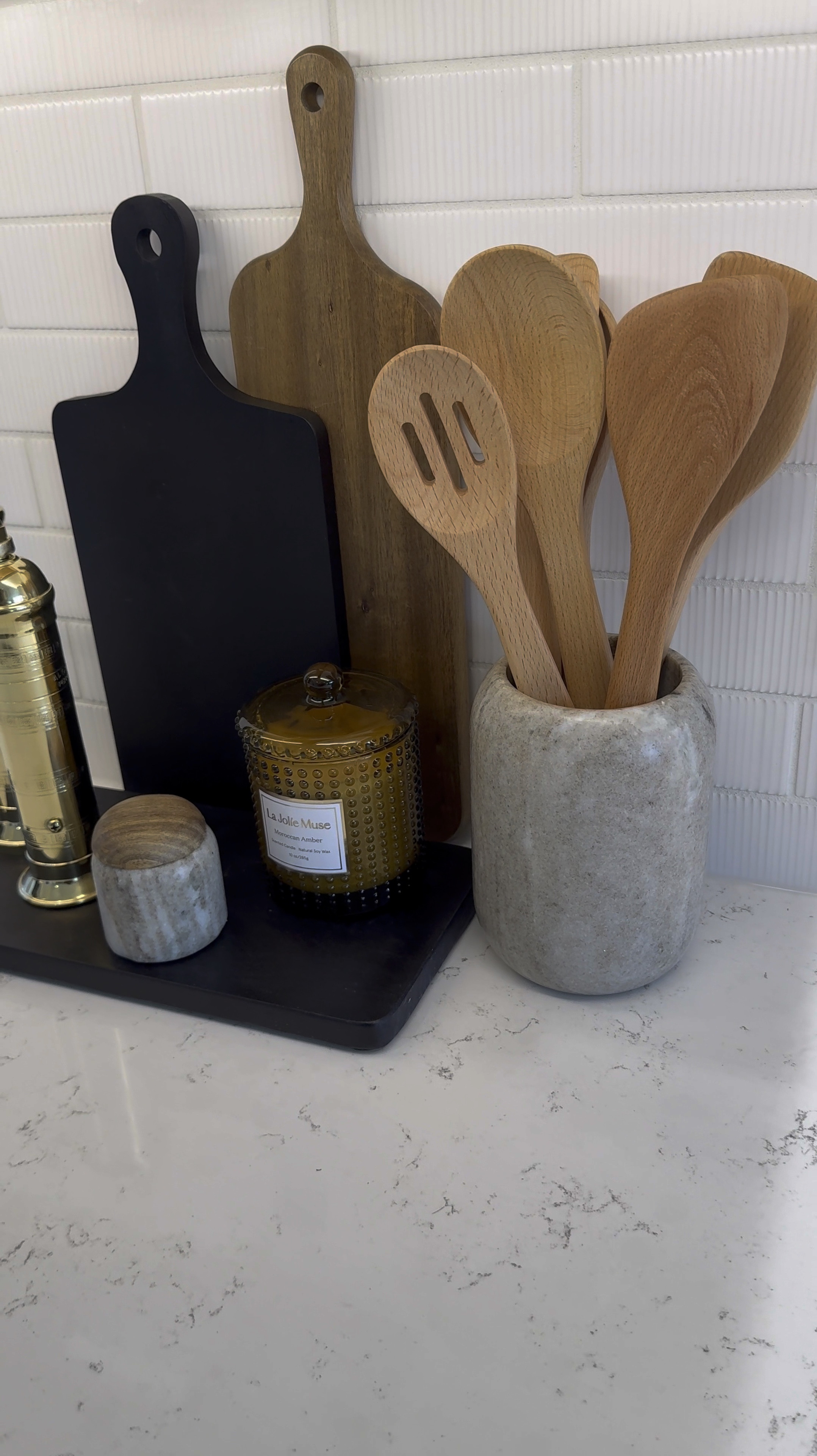 #walmartpartner 

I recently upgraded my kitchen tools and I'm so glad I did! I used to chop veggies the old-fashioned way with a knife and cutting board, but now I have a vegetable chopper from @Walmart that makes the job so much easier. It's amazing how much of a difference it's made - and it can even handle tomatoes! Prepping for cooking has become a breeze. I also picked up some wooden spoons that look great on my countertop and a drying mat that keeps my sink area organized and clutter-free. It's the little things that make cooking more enjoyable, right?

Shop below! 🤎

@Shop.LTK #liketkit #IYWYK #walmarthome #walmartmusthaves
#LTKVideo

#LTKHome #LTKStyleTip