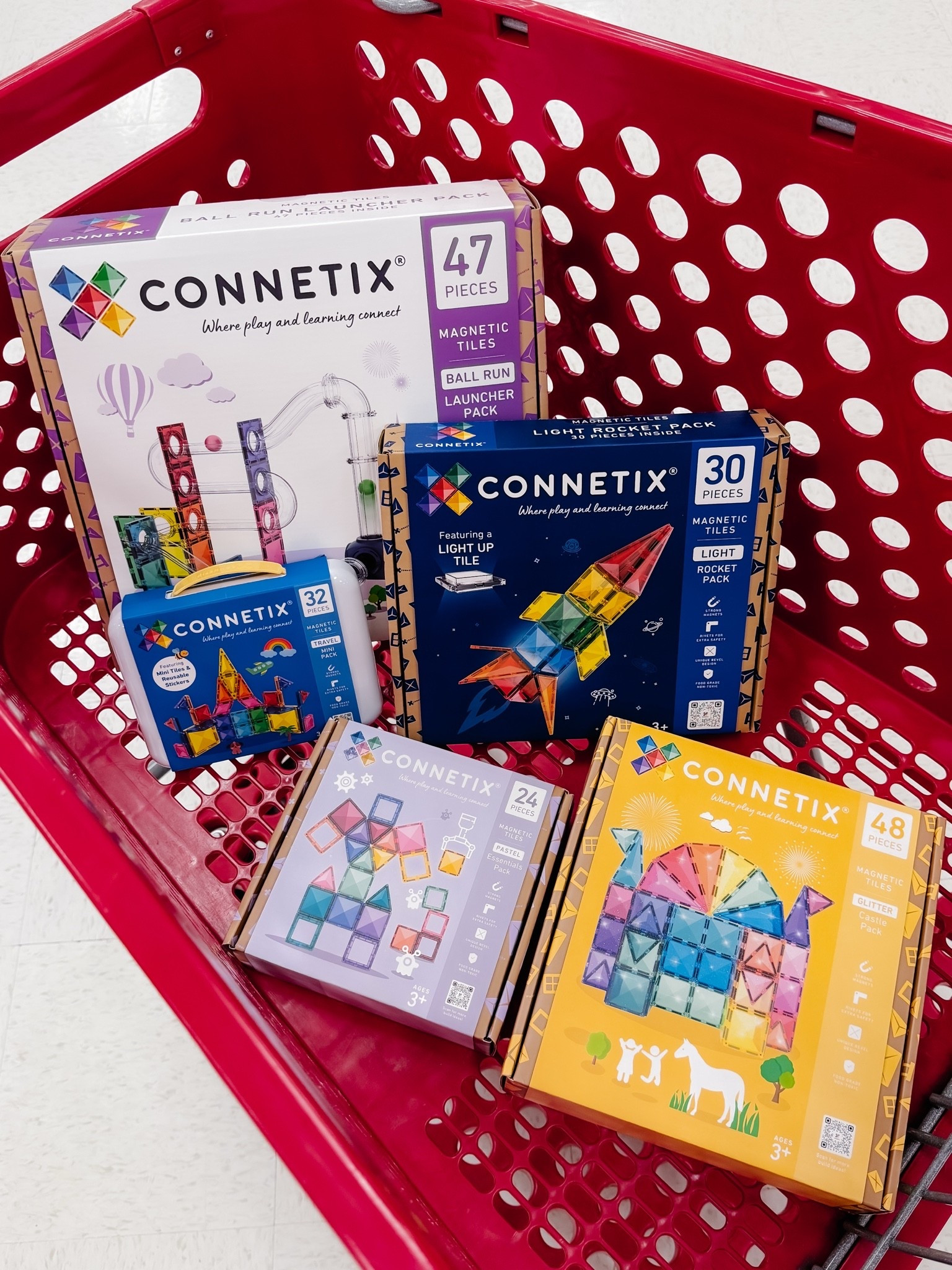 #ad New at Target 🎯✨ We had so much fun checking out the new CONNETIX packs! The Ball Run Launcher Pack sends the balls shooting through the build, and the magnetic Travel Mini Pack is perfect for creative play on the go! You can also find the new Light Rocket Pack and Ball Run Galaxy Pack at Target. So many fun new ways to build and play! 💙✨

@CONNETIX_tiles @Target
#CONNETIX #CONNETIXTiles #CONNETIXUniverse