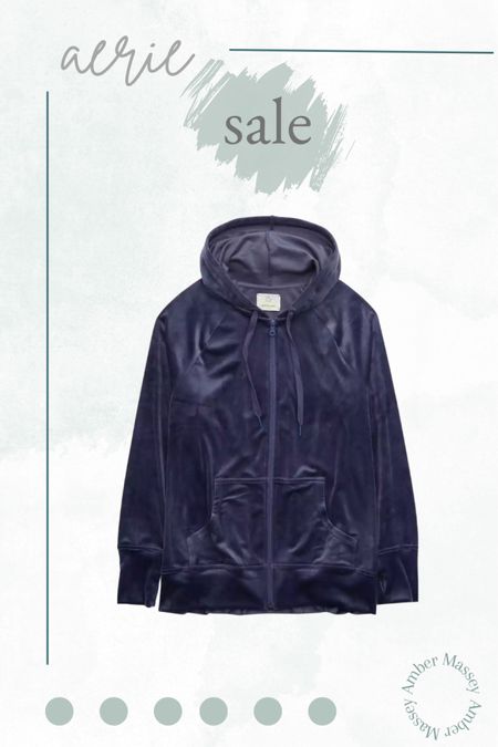 Aerie has a huge sale going on right now. Up to 60% off select styles. This hoodie comes in navy and black . Whether you are upping your fitness routine or looking to add some loungewear, these are some great prices.

#LTKunder50 #LTKsalealert #LTKfit
