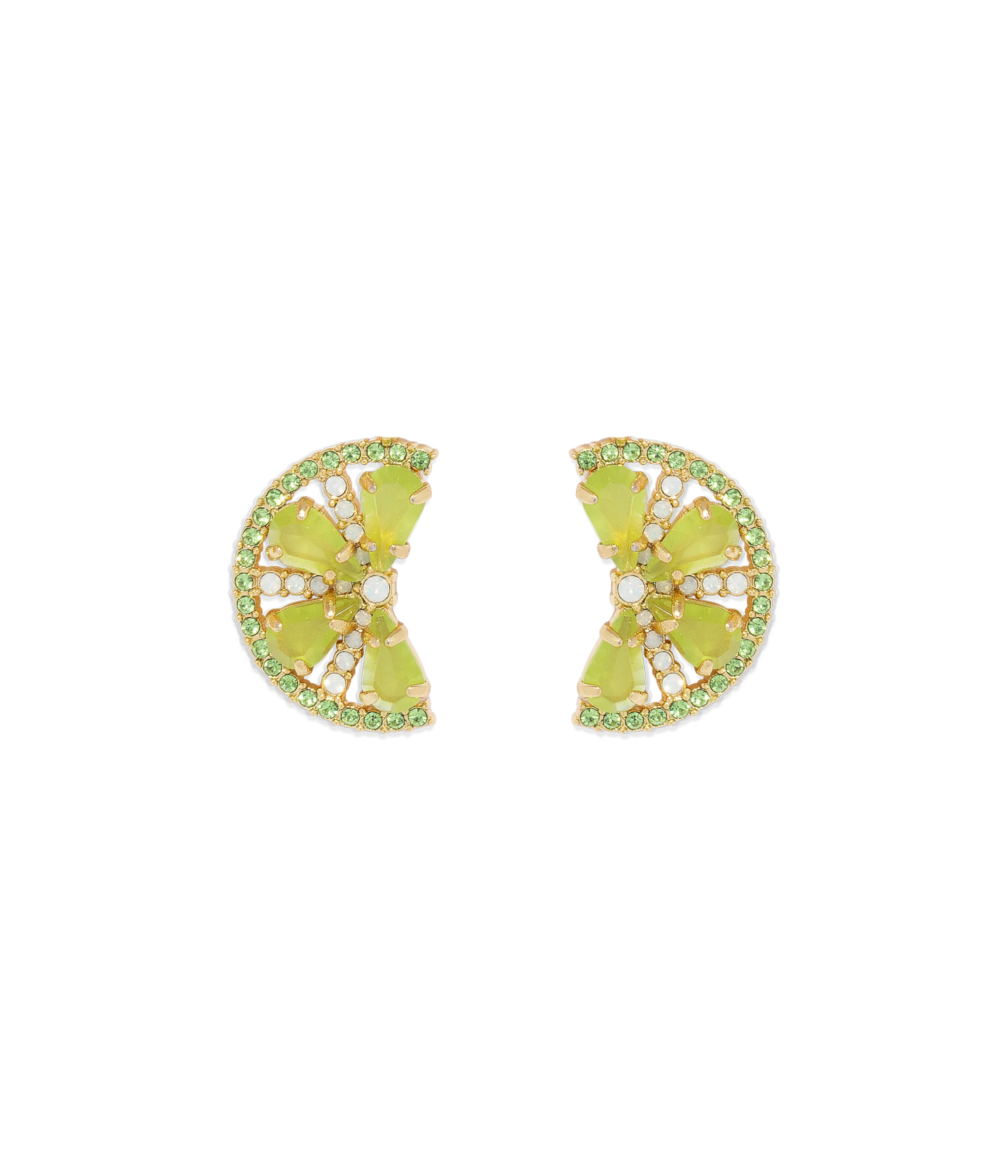 Lime Slice Studs | Loren Hope Designs