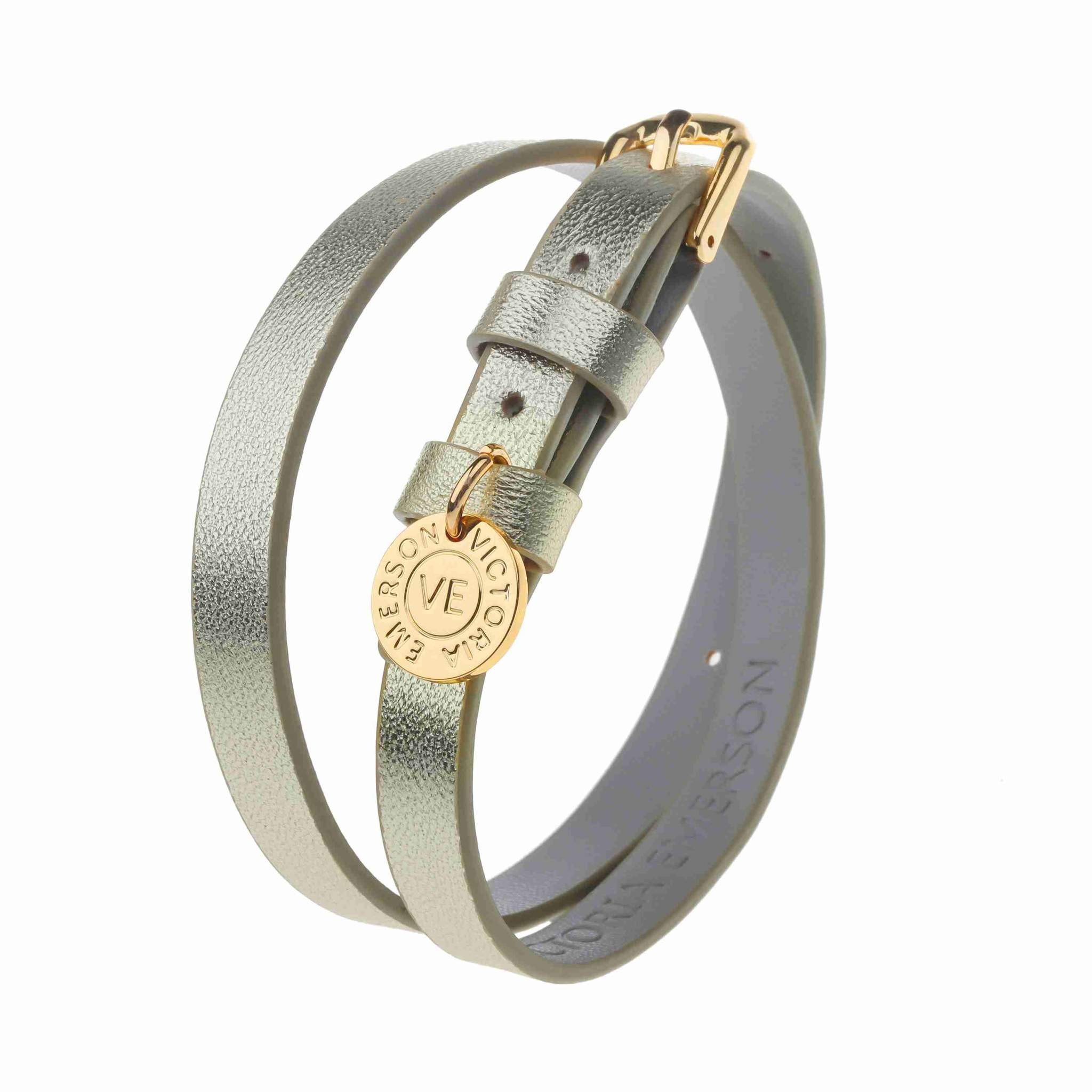 Double Wrap on Gold | Victoria Emerson