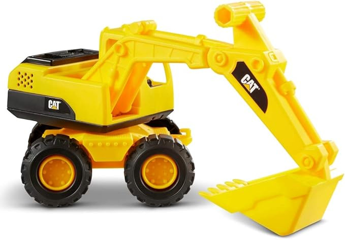 CatToysOfficial, CAT Construction Fleet 10" Excavator Toy, Ages 3 and up | Amazon (US)