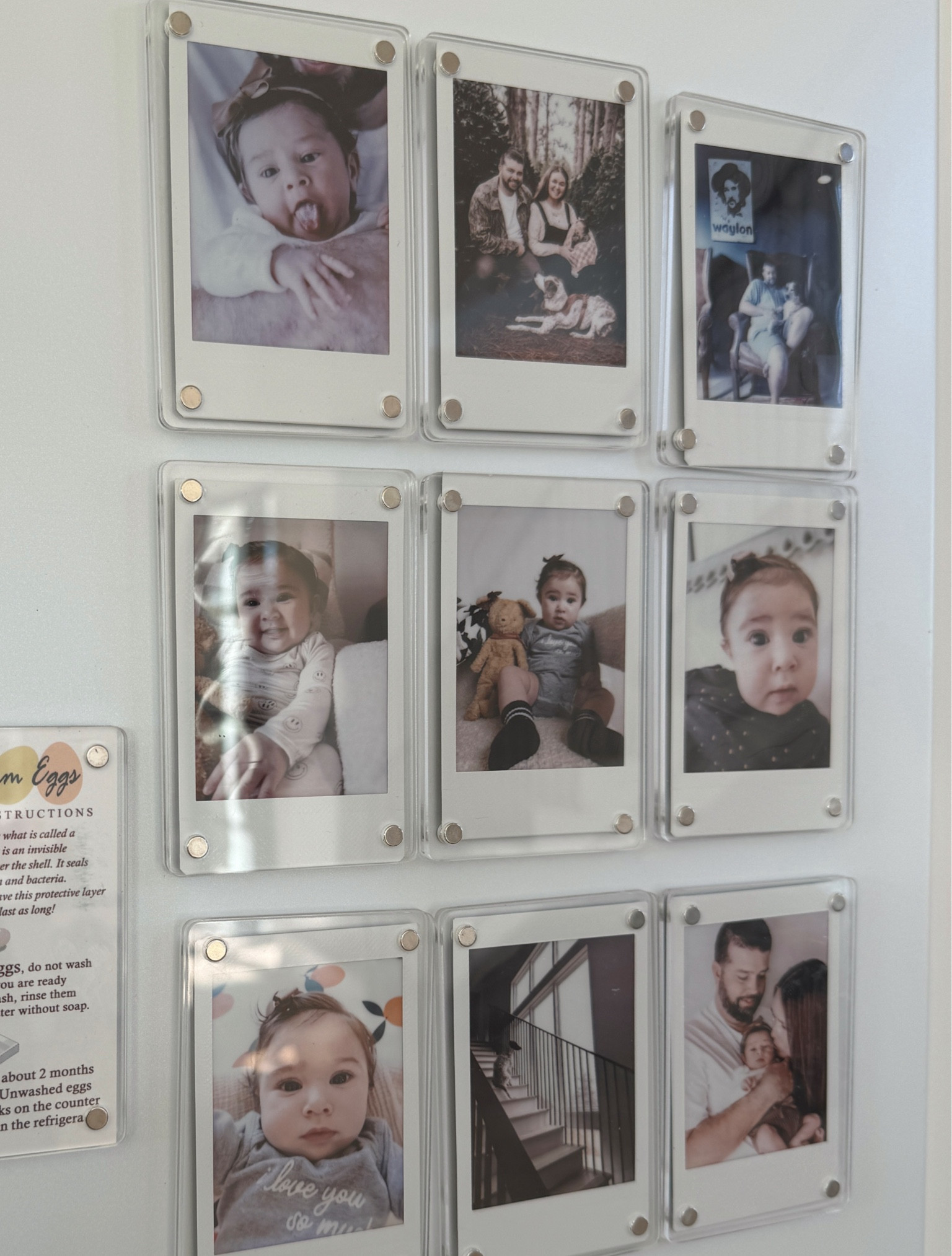 Polaroid things from Amazon. Magnet frames, printer, and more  