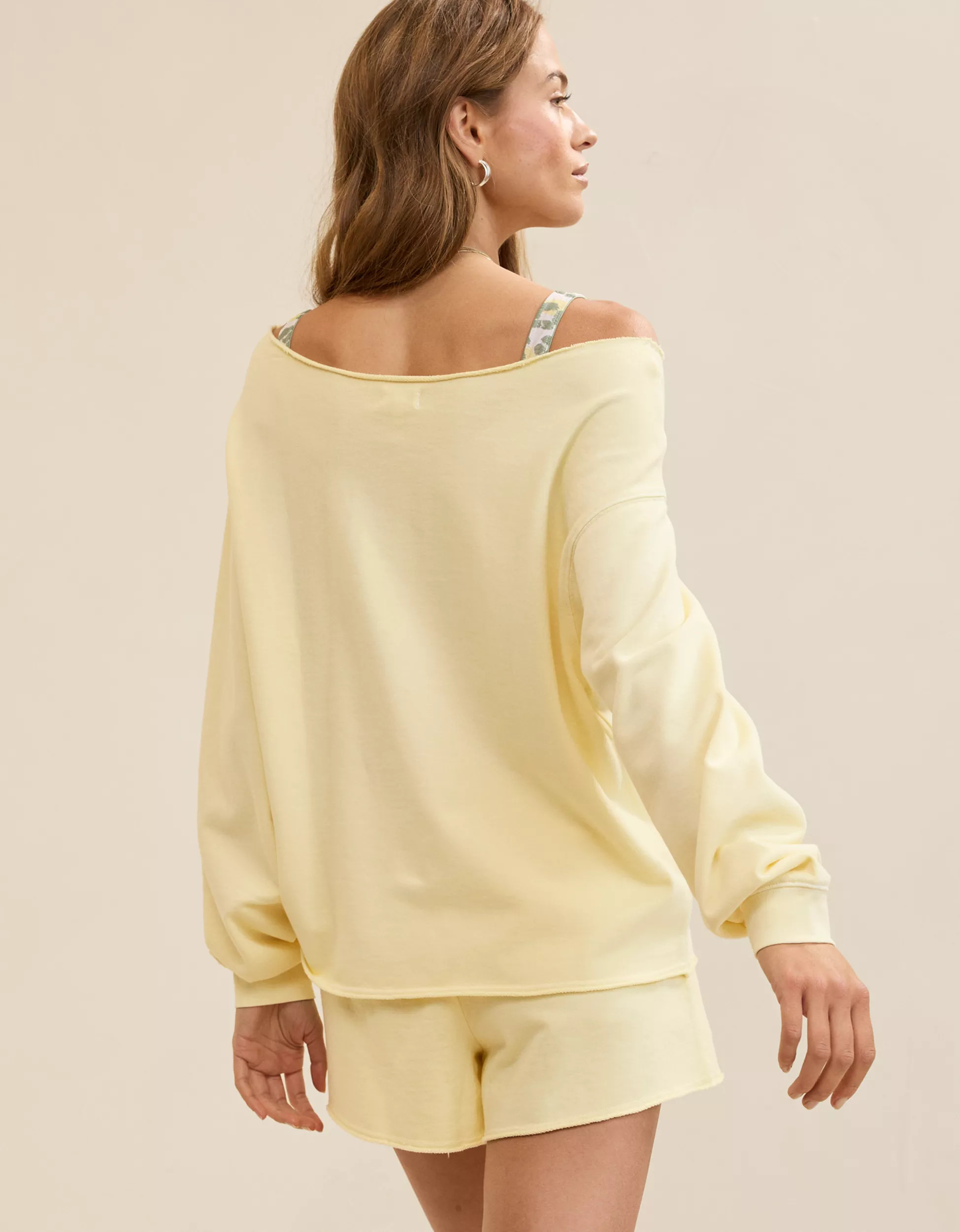 Aerie Alumni Off The Shoulder Sweatshirt | Aerie