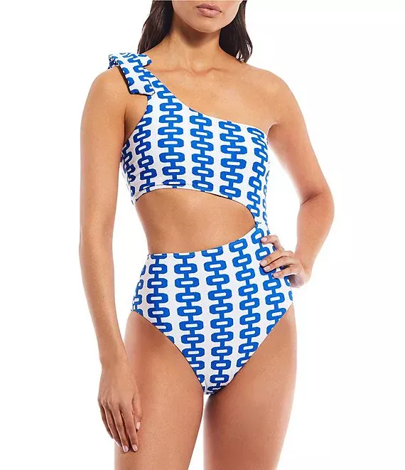 Gabi Fresh Swim x ELOQUII V-Neck Bikini Top with Ring Detail