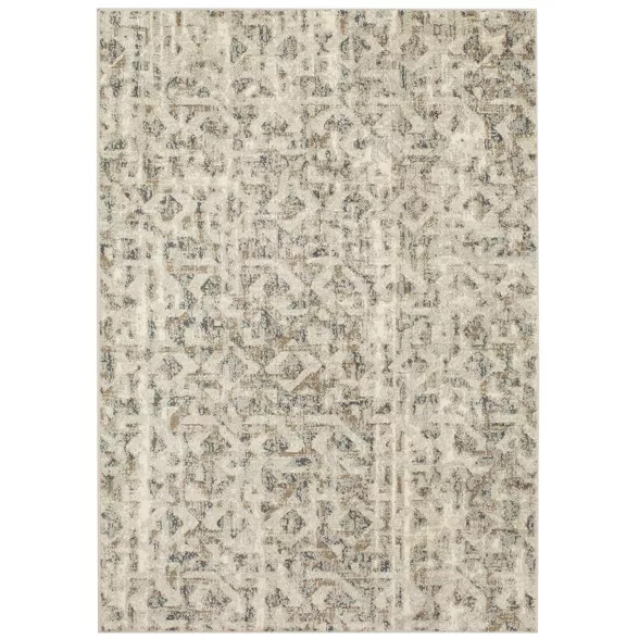 Cashmere Geo Area Rug Gray - Threshold™ | Target