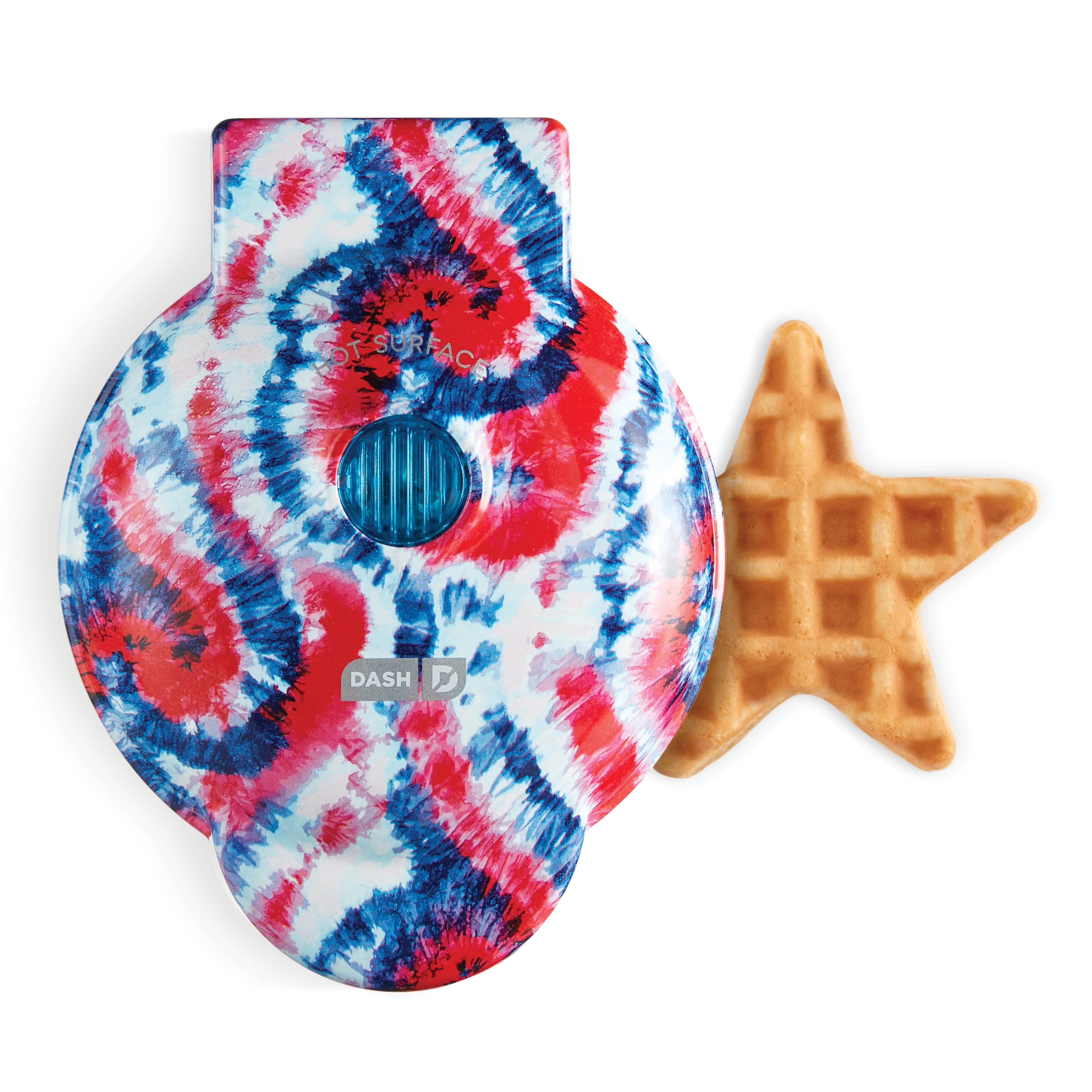 Dash Americana Mini Waffle Maker - 4” Waffle Mold, Nonstick Waffle Iron with Quick Heat-Up, Non... | Walmart (US)