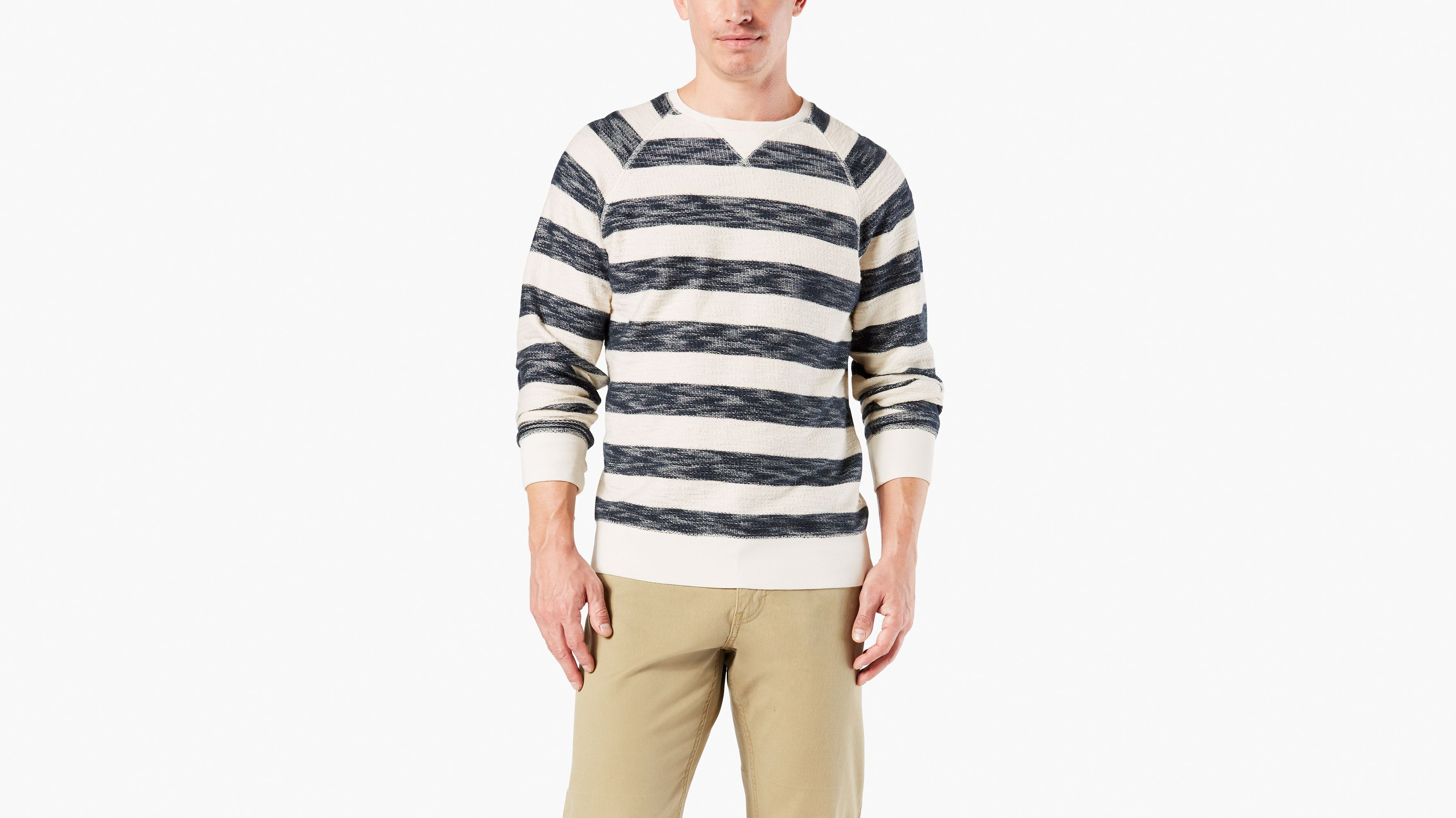 Crewneck Reverse Terry Sweatshirt | Dockers