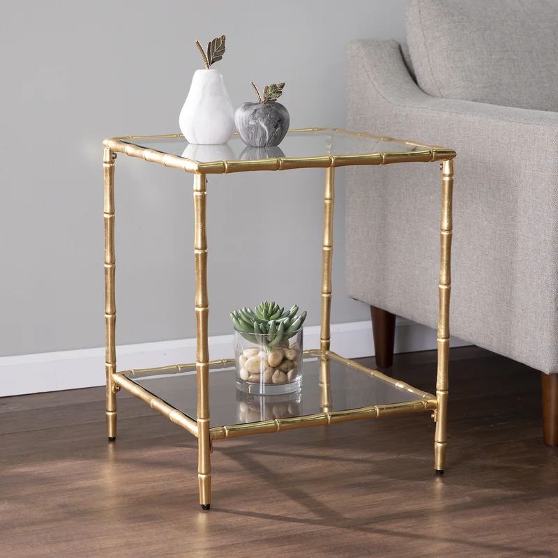Glass Top End Table | Wayfair Professional