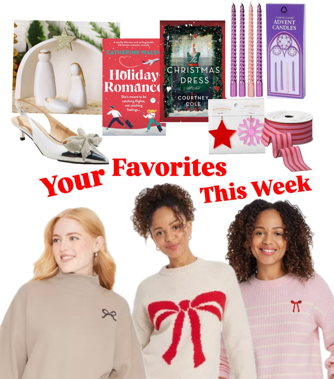 This Week’s Top Faves 💫
… your most commented on, asked about and ordered of my shares & recs this past week!
