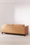 Piper Petite Recycled Leather Sofa | Urban Outfitters (US and RoW)