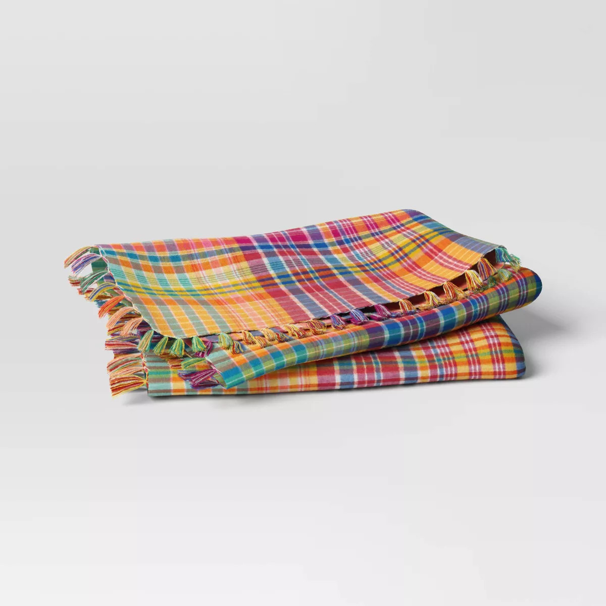 2pk Multi Plaid Napkins - Threshold™ | Target