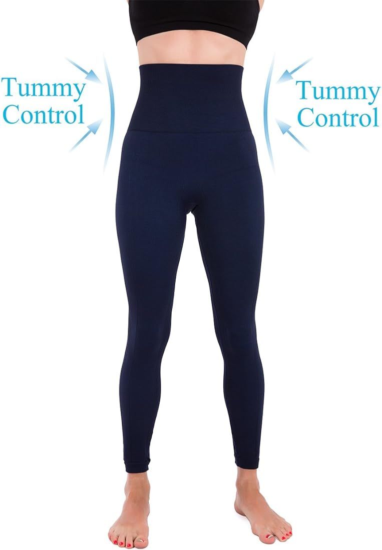 Homma Premium Thick High Waist Tummy Compression Slimming Leggings | Amazon (US)