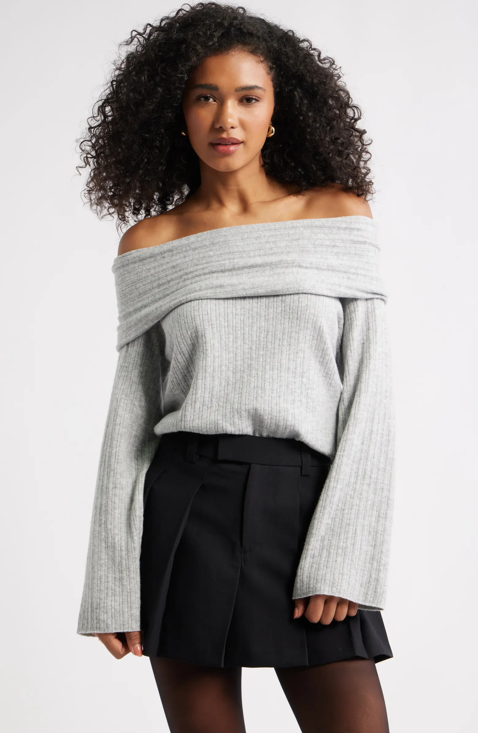 Open Edit Off the Shoulder Sweater | Nordstrom | Nordstrom