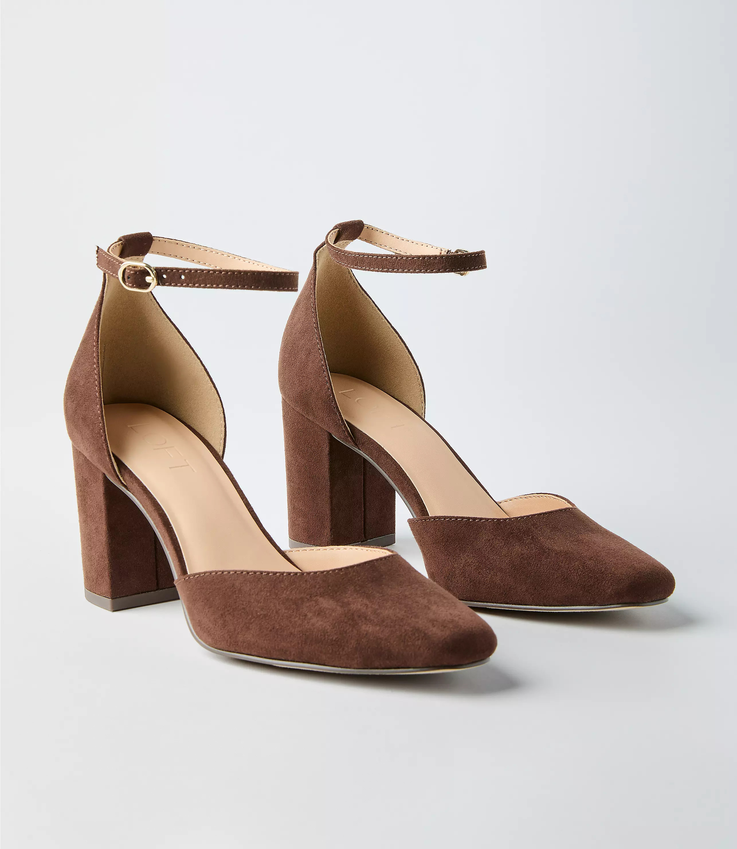 Ankle Strap Block Heels | LOFT