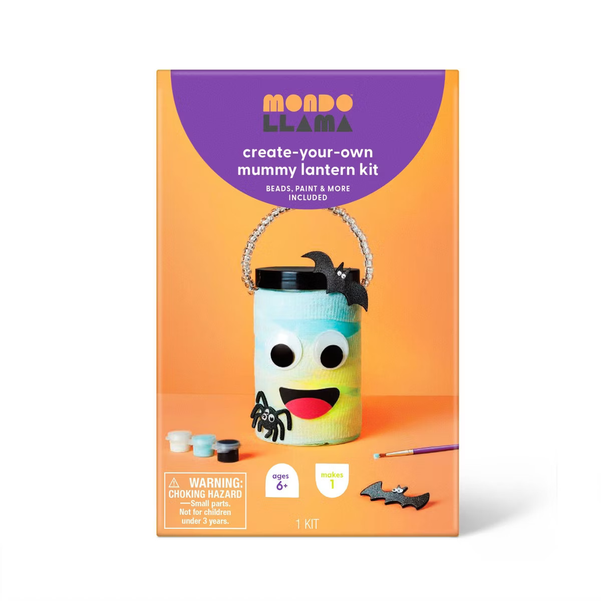 Halloween Make-Your-Own Mummy Lantern Kit - Mondo Llama™ | Target