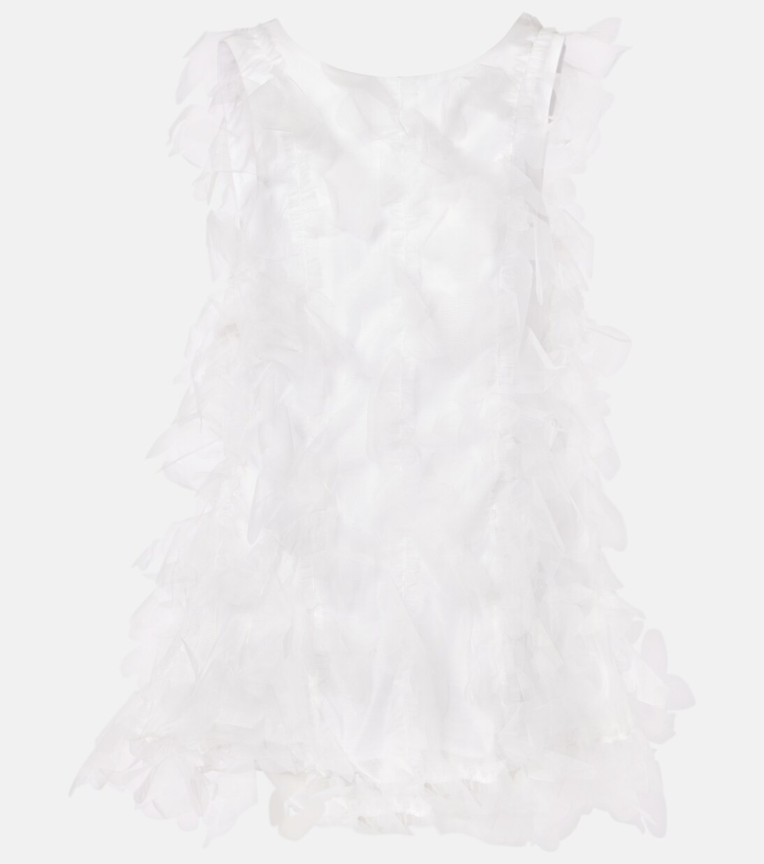 Floral-appliqué tulle minidress | Mytheresa (US/CA)