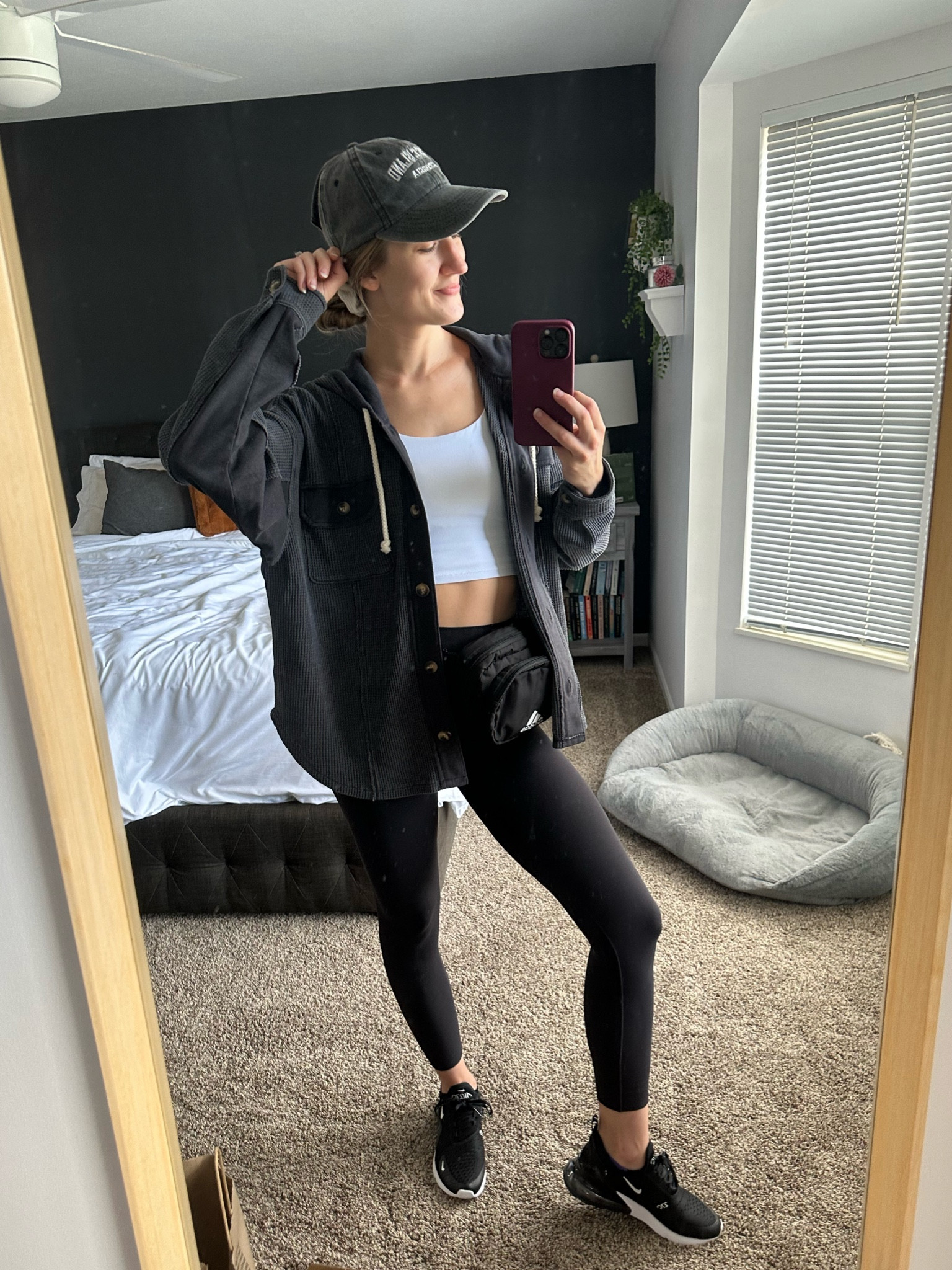 Fall fit - American Eagle - shacket - waffle shacket - nike shoes

#LTKSeasonal #LTKsalealert #LTKfindsunder100