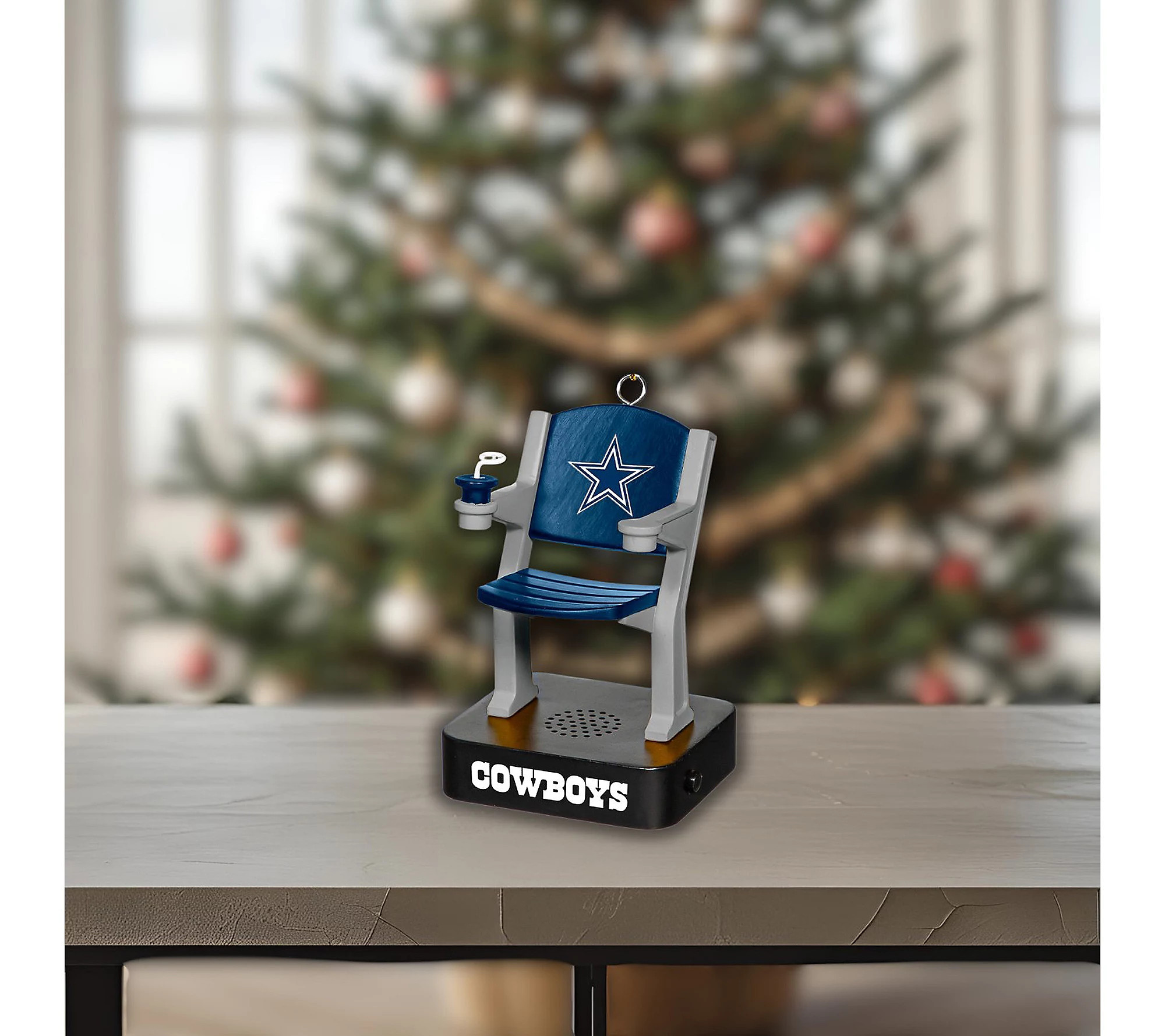 Evergreen NFL Team Stadium Seat Ornament with M usic | QVC