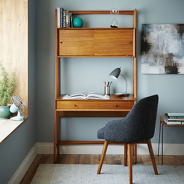 Mid-Century Wall Desk | West Elm (US)