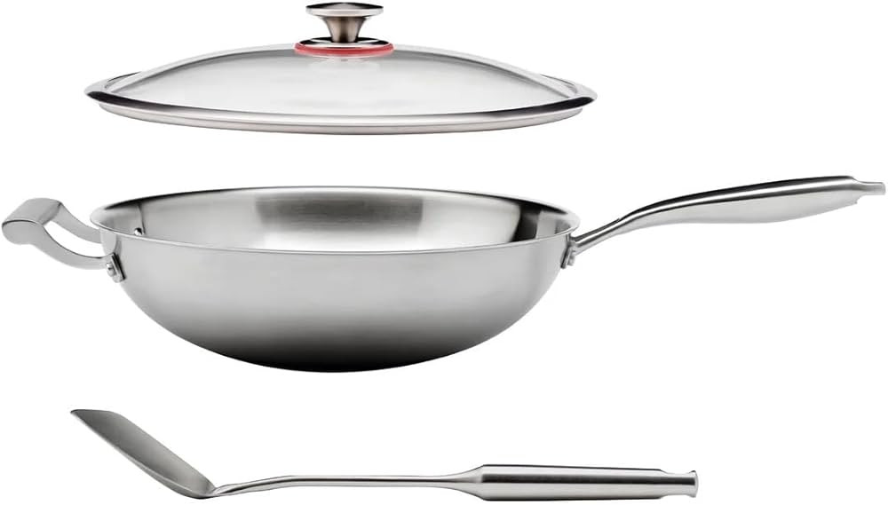 MíU Stainless Steel WOK | Amazon (US)