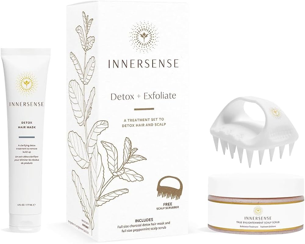 Innersense Organic Beauty - Detox + Exfoliate Holiday Value Set | Non-Toxic, Cruelty-Free Haircar... | Amazon (US)