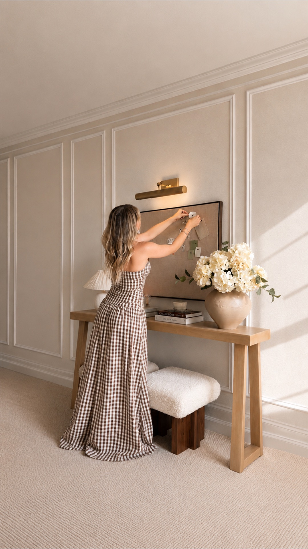 The lighting detail that makes the whole space feel more expensive ✨🤎 This heritage brass picture light from @Lighting Design adds the prettiest warm, collected touch above artwork and instantly gives that elevated, designer look I love.
I’m obsessed with the slim silhouette and aged brass finish—it feels timeless, traditional, and just a little vintage. Perfect for highlighting artwork, built-ins, bookshelves, or a gallery wall.
Linked on my LTK ✨
#PictureLight #BrassLighting #HomeLighting #InteriorDesign #HomeDecor

#LTKSeasonal #LTKHome