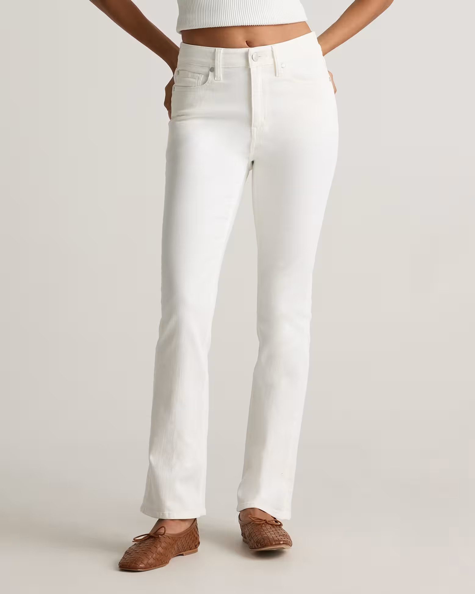 Bella Stretch Kick Flare Jeans | Quince