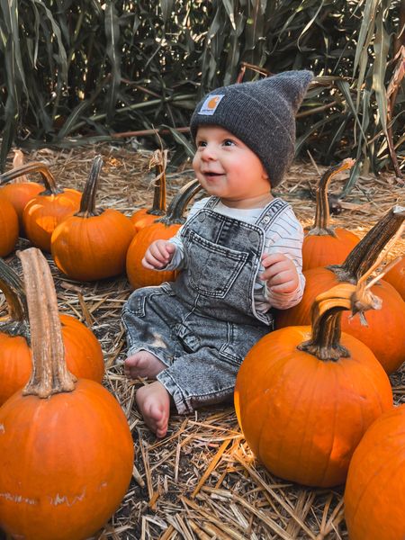 Baby boy fall outfit, baby boy style, baby boy overalls, baby boy H&M, baby boy beanie, baby boy carhartt, baby boy ootd

#LTKHoliday #LTKbaby #LTKkids