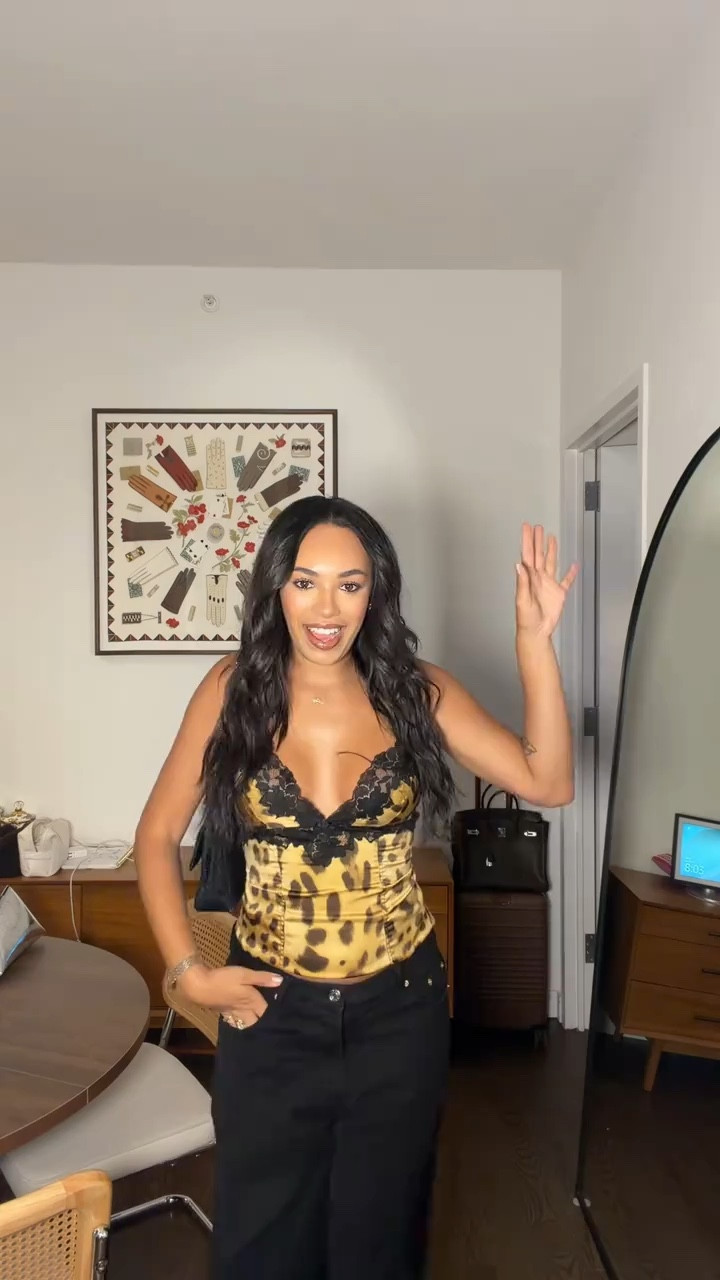 My ootn this past weekend for dinner and a birthday party! ✨🖤🐆

My leopard print cami is vintage from Dolce & Gabana. 

#LTKootd #LTKdayinmylife #LTKgrwm