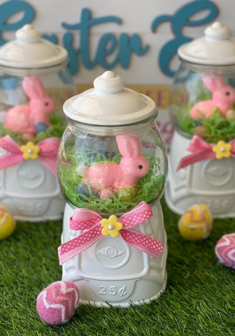 Gum Ball Machine for Easter  Easter Decor  Gum Ball Machine | Etsy | Etsy (US)